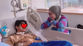 Mellisa Anggraini sebagai Pengacara David Ozora, mengatakan bahwa sang klien mengalami penurunan fungsi otak dan tetap jauh dari kata pulih. David menderita short term memori. (Dok. Twitter @MellisA_An)
