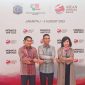 Gubernur DKI Jakarta Heru Budi Hartono Setelah Lakukan Pertemuan Gubernur dan Wali Kota ASEAN (Meeting of Governors and Mayors of ASEAN Capitals/MGMAC) dan Forum Wali Kota ASEAN (ASEAN Mayors Forum/AMF) 2023 di Jakarta Pusat, Rabu (2/8/2023). (Dok. Antara)