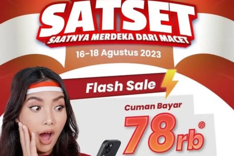 Promo Satset PT KAI untuk rayakan HUT ke 78 RI (Dok. Instagram @kai121_)