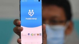 Ilustrasi Aplikasi PeduliLindungi [kominfo]