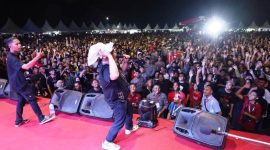 Konser Jamrud di Lapangan Kantor Camat Muara Badak Berikan Dampak Positif bagi UMKM Lokal (ist)