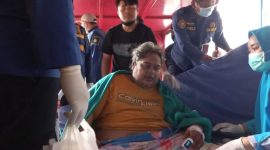 Seorang pria bernama Cipto Raharjo (45) yang berbobot 200 kg dinyatakan meninggal dunia dalam perawatan di RSCM. Sebelumnya, ia dirujuk dari RSUD Kota Tangerang. (Dok. Kompas)
