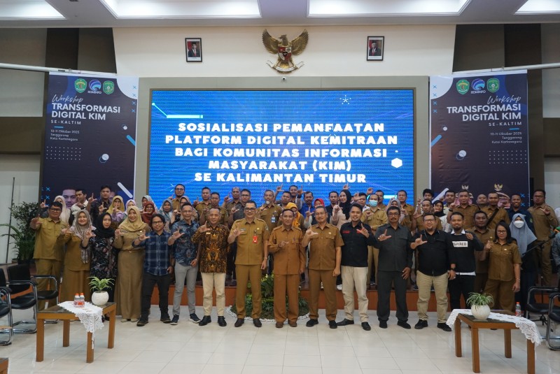 Komunitas Informasi Masyarakat Kaltim Bersatu dalam Workshop Digital (ist)