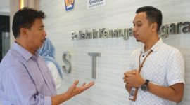 Sekda Kukar, Sunggono saat berkunjung ke PKN STAN di Tanggerang. (istimewa)