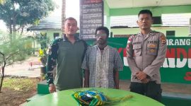 WN Papua Nugini yang Selundupkan Amunisi di Papua telah Diamankan. (Dok. Voi.id)