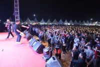 Penutupan Festival Seni Budaya di Muara Badak dimeriahkan dengan Penampilan Jamrud (ist)