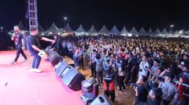 Penutupan Festival Seni Budaya di Muara Badak dimeriahkan dengan Penampilan Jamrud (ist)