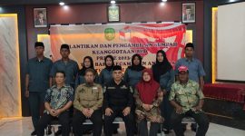 Lantik Anggota BPD Desa Tani Baru, Akhmad Taufik Hidayat tekankan Pentingnya Keterwakilan Perempuan (ist)