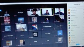 Suasana dialog daerah yang dilakukan oleh DPD GMNI Kaltim.(Mediaetam.com/Idham)