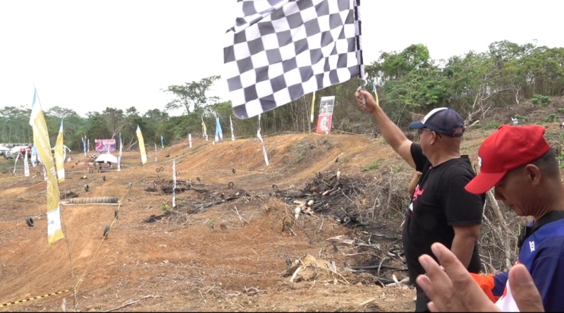 Bupati Kukar Berharap Latber Trail Game Bensamar Menjadi Event Tahunan (ist)