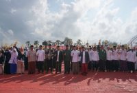 Ribuan Santri Kukar Ramaikan Peringatan Hari Santri Nasional ke-9 (ist)