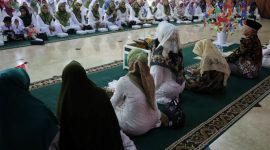 Dharma Wanita Persatuan Kukar Rayakan Maulid Nabi Muhammad SAW dengan Meriah (ist)