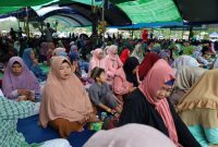 Warga Desa Mulawarman Hadiri Istighosah Kubro (ist)