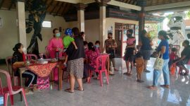 Potret ibu dan anak di posyandu. (Kontributor KMM)