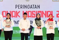 Wakil Presiden RI Ma'ruf Amin hadiri acara Hari Anak Nasional 2023 di Semarang, Minggu (23/7). (Dok. Wapres RI)