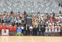 Presiden Joko Widodo (Jokowi) meresmikan Indonesia Arena sebagai tempat Piala Dunia Basket FIBA 2023 nantinya, Senin (7/8). (Dok. MataMaluku.com)