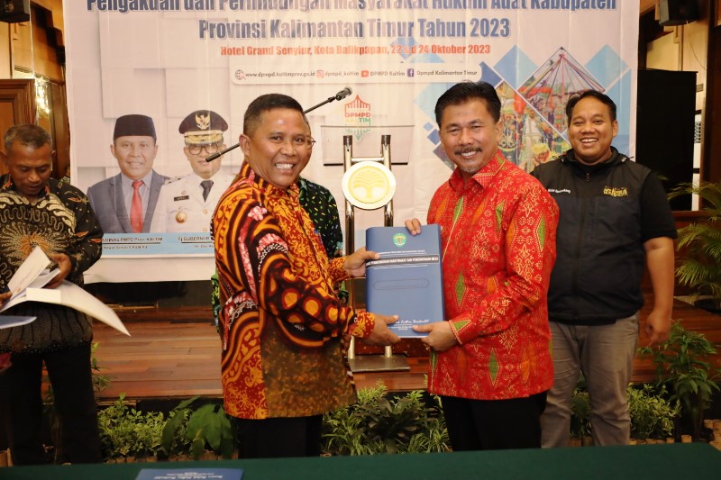 Sekda Kukar Apresiasi Upaya Peningkatan Status Masyarakat Hukum Adat (ist)