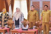 Ketua PKK Kukar Memimpin Rapat Persiapan HKG PKK Ke 51 di Kota Bangun  (ist)