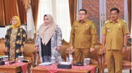 Ketua PKK Kukar Memimpin Rapat Persiapan HKG PKK Ke 51 di Kota Bangun  (ist)