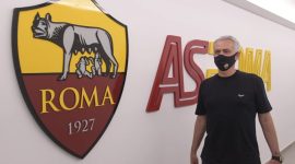 Pelatih AS Roma Jose Mourinho. [Dok.AS Roma]
