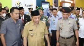 Ketua DPRD Kaltim Hasanuddin Masud (paling kiri). [Ist]