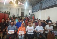 Elly Hartati Rasyid gelar Sosbang. [Ist]