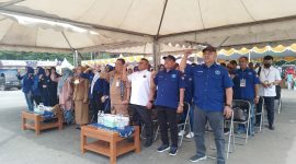 Pembukaan Festival Budaya dan Expo UMKM, dalam rangka HUT ke-1 SiJAKA, do GOR Kadrie Oening Sempaja, Selasa, 8 November 2022. [Ist]