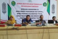 DPRD Kaltim bahas mutu pendidikan.  [Ist]