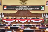 Rapat Paripurna ke-III DPRD Kaltim. [Ist]