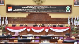 Rapat Paripurna ke-III DPRD Kaltim. [Ist]