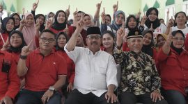 Calon Bupati Kukar Edi Damansyah di Sangasanga