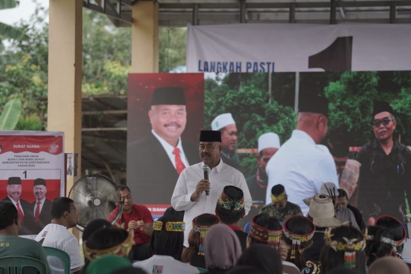 Calon Bupati Kukar Edi Damansyah.