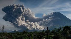 Gunung Merapi kembali erupsi. (Dok. Detikcom)