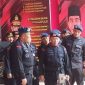 Listyo Sigit Prabowo selaku Kapolri Jenderal meminta Korps Brigade Mobile (Korbrimob) untuk melakukan persiapan strategi keamanan semua tahapan Pemilihan Umum (Pemilu) tahun 2024, saat Rapat Kerja Teknis (Rakernis) Korps Brigade Mobile (Korbrimob) Polri di Gedung Akpol, Semarang, Jawa Tengah, Senin (13/3/2023). (Dok. Kompas)