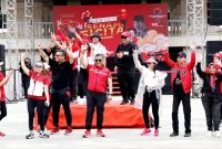 Hasto Kristiyanto selaku Sekjen DPP PDIP dan lainnya pada acara Gebyar Sicita. (Dok. Suara Merdeka Jakarta)