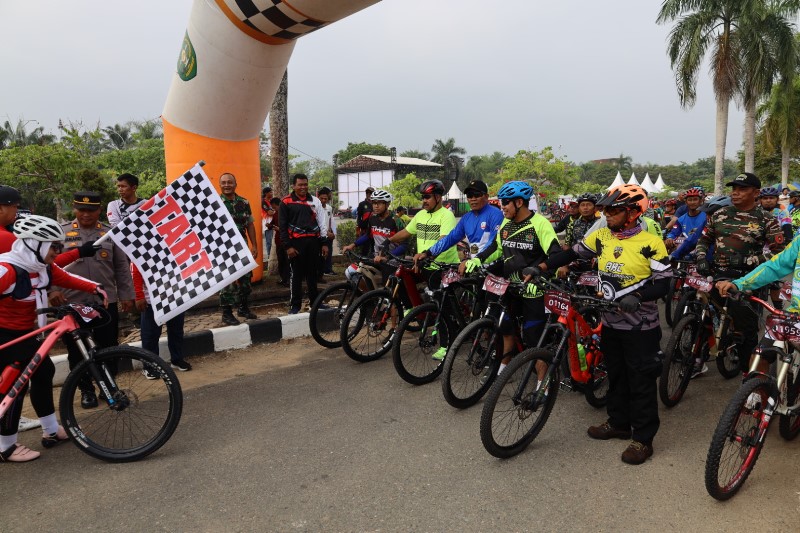 Antusiasme Tinggi, 1500 Peserta Hadiri Jambore MTB Begodak Padang Huma di Kukar (ist)