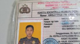 Pria di Makassar selama 5 tahun jadi polisi palsi ditangkap. (Dok. Detik.com)