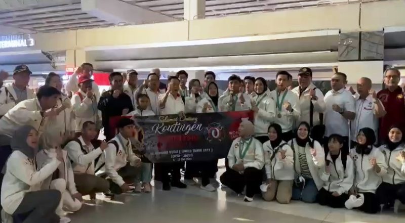 Tim Kempo Kukar Bantu Bawa Indonesia Jadi Juara Umum Ke-2 di 2023 World Taikai Tokyo (ist)