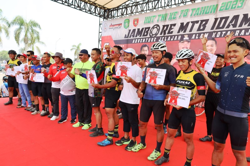 1500 Atlet Gowes Ikuti Kompetisi MTB Begodak di Kalimantan Timur (ist)