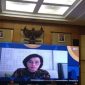 Menkeu Sri Mulyani mengadakan konferensi pers memgenai status Rafael Alun Trisambodo pejabat Ditjen Pajak, Jumat (24/2 - 2023). (Dok. Antara)