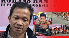 Direktur Eksekutif Amnesty Internasional Indonesia Usman Hamid meragukan hukuman tembak mati di tempat akan menurunkan angka pembegalan di Medan. (Dok. Tribun Medan)